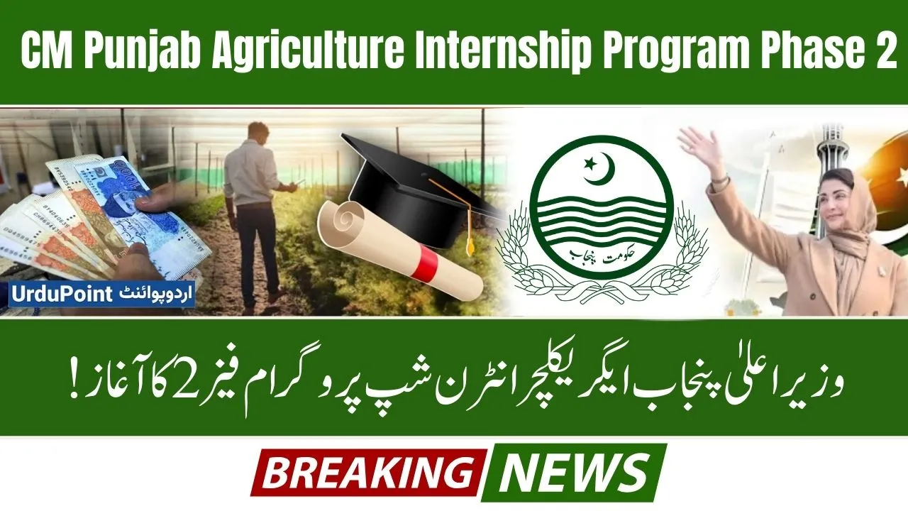 CM Punjab Agriculture Internship Program Phase 2 Apply Online – Complete Guide 2025