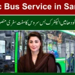Maryam Nawaz Launches Electric Bus Service in Sargodha – Free Travel Plan 2025