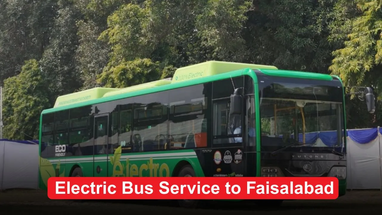 BIG News: Punjab Expands Electro Bus Service to Faisalabad – September 2025 Update