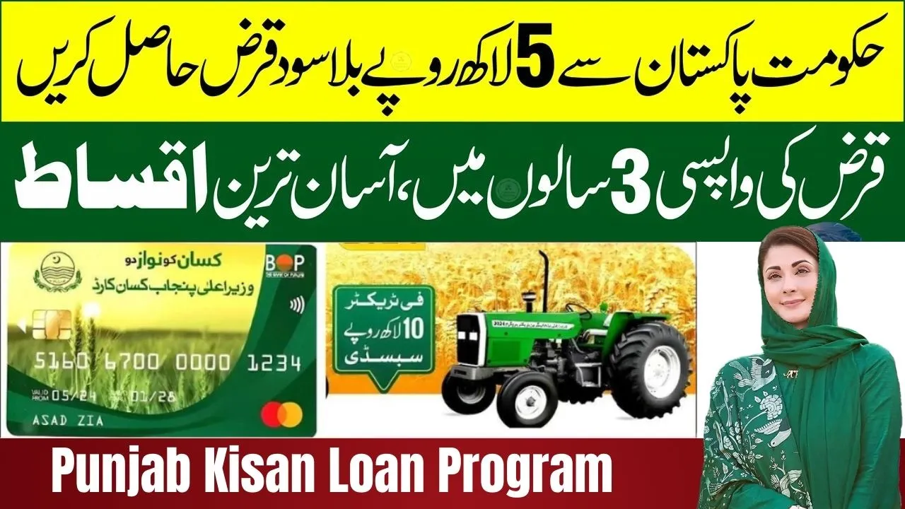 Punjab Kisan Loan Program 2025 by CM Maryam Nawaz Full Guide